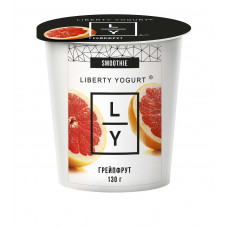 Йогурт Либерти Густой с Грейпфрутом с Массовой Долей Жира 2,9 % 130 гр