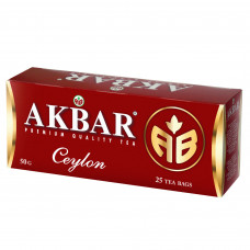 Чай Черный Аkbar Ceylon 25 пак