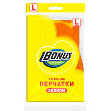 Перчатки Bonus Латекс Эконом L