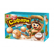 Печенье Choco Boy Сафари Кокос Затяжное с Глазурью 39г