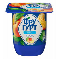 Йогурт Фругурт Термизированный Персик 115 гр 2,5% Стаканчик
