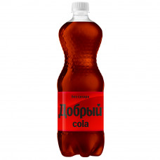 Напиток Безалкогольный Сильногазированный Ароматизированный Добрый Кола без Сахара 1.0 пэт