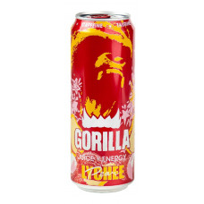 Энергетический Напиток Gorilla Личи-груша 0,45л ж/б