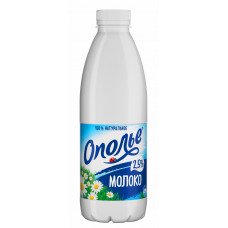 Молоко Ополье Пастеризованное 2,5% 825 мл пэт