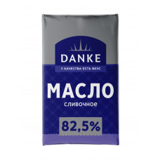 Масло Сливочное Danke 82,5% 180г Фольга
