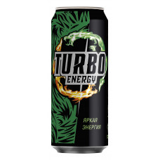 Энергетический Напиток Turbo Energy Яркая Энергия 0,45л ж/б