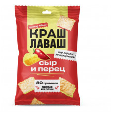 Чипсы из Лаваша Краш Лаваш со Вкусом Сыр И Перец 80г