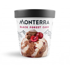 Мороженое Monterra Сливочное Шоколадно Вишневое 280г Ведро