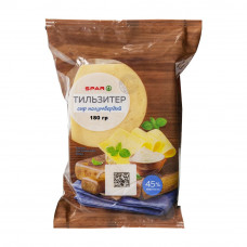 Сыр Spar Тильзитер 45% 180г