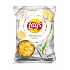 Чипсы Lays Моцарелла с Песто 95г