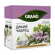 Чай Черный Grand Дикий Чабрец 20 Пирамидок