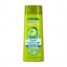 Шампунь Garnier Fructis Сила и Блеск 2в1 400мл Шампунь Garnier Fructis Сила и Блеск 2в1 400мл