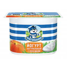 Йогурт Простоквашино Персик 2,9% 110г