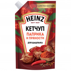 Кетчуп Heinz Паприка и Пряности 320г Дой-пак
