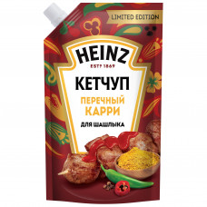 Кетчуп Heinz Перечный Карри 320г Дой-пак