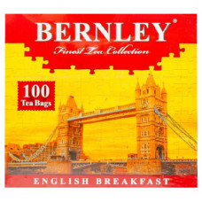 Чай Черный Bernley English Breakfast 100 Пакетиков