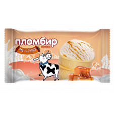 Мороженое Пломбир Пломбиркино Ириска Вафельный Стакан 12% 75г