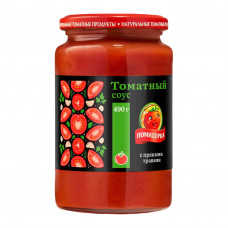 Соус Помидорка Томатный с Травами 480мл Стекло