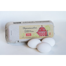 Яйцо Куриное Вкусносельские С1 Белые 10 шт
