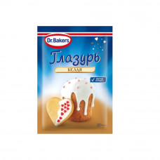 Глазурь Dr. Bakers Белая 90г