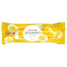 Мороженое Пломбир Spar Эскимо Банан 80г