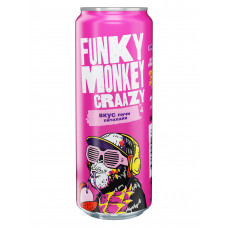Напиток Газированный Funky Monkey Craazy Личи Питахайя 0,45л