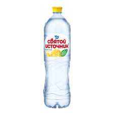 Вода Святой Источник со Вкусом Лимона Негазированная 1,5л