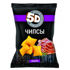 Чипсы Пшеничные 5d Бекон 45г