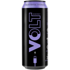 Энергетический Напиток Volt Energy Голубик Гранат 0,45 ж/б