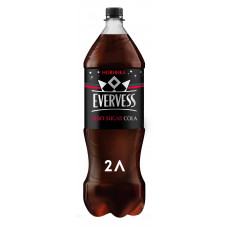 Напиток Evervess Cola Газированный без Сахара 2л пэт