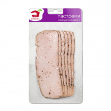 Пастрами из Грудки Индейки Мясной Дом Бородина Нарезка Пастрами из Грудки Индейки Мясной Дом Бородина Нарезка