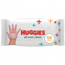 Салфетки Huggies All Over Clean Влажные Детские 56шт