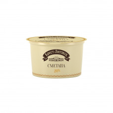 Сметана Брест-Литовск 20% 180г