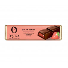 Шоколад Ozera Молочный с Клубничной Начинкой 50г