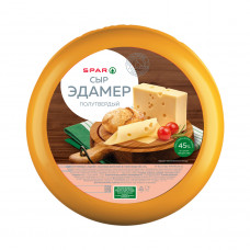 Сыр SPAR Эдамер 45%
