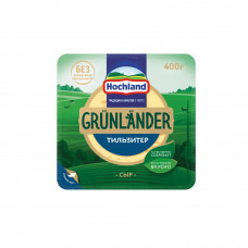 Сыр Hochland Grunlander Тильзитер 45% 400г