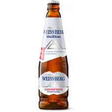 Пиво Weiss Berg Светлое Пшеничное Нефильтрованое Безалкоголь