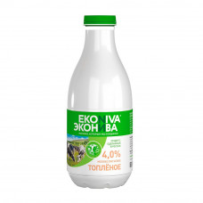 Молоко Эконива Топленое 4% 1л пэт Молоко Эконива Топленое 4% 1л пэт