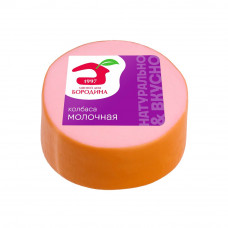 Колбаса Молочная Мясной Дом Бородина Кусок 400г Колбаса Молочная Мясной Дом Бородина Кусок 400г