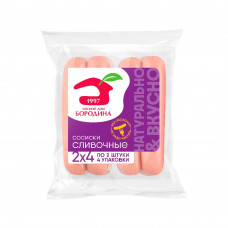 Сосиски Сливочные Мясной Дом Бородина 480г Сосиски Сливочные Мясной Дом Бородина 480г