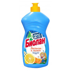 Средство Моющее Биолан Жидкое Апельсин И Лимон 450 мл Nefis