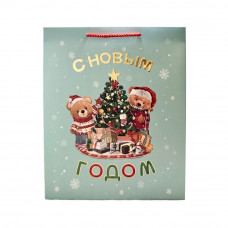 Пакет Подарочный с Новым Годом 35*40*14см Пакет Подарочный с Новым Годом 35*40*14см