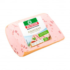 Колбаса Вареная Велком Языковая 400г Колбаса Вареная Велком Языковая 400г