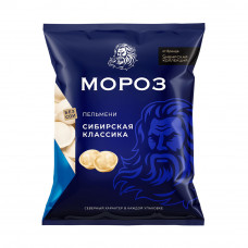 Пельмени Мороз Сибирская Классика 600г Пельмени Мороз Сибирская Классика 600г