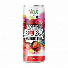 Чай Холодный Vinut Bubble Tea Клубника 320мл