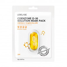 Маска для Лица Тканевая Lebelage с Коэнзимом 25г