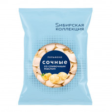 Пельмени Сибирская Коллекция Сочные со Сливочным Маслом 700г Пельмени Сибирская Коллекция Сочные со Сливочным Маслом 700г