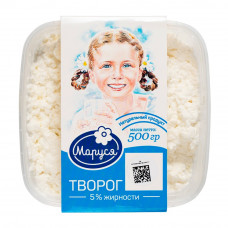 Творог Маруся 5% 500г