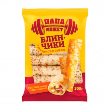 Блинчики Папа Может с Ветчиной и Сыром 300г