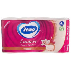 Туалетная Бумага Zewa Exclusive Aroma Comfort 4 сл 8 Рулонов